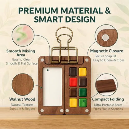 Mini Watercolor Travel Set