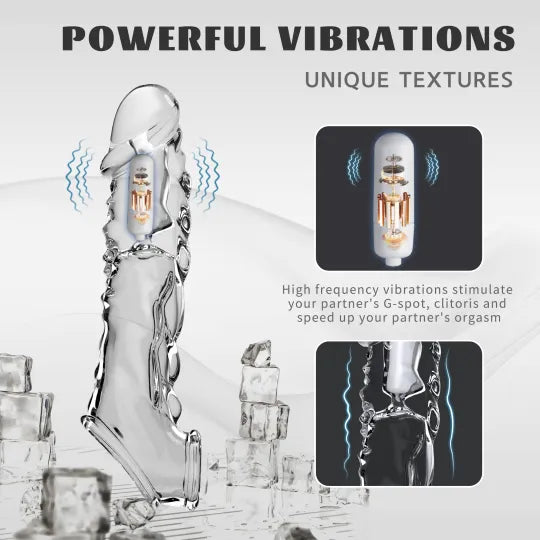 🔥 2025 HOT Deal 💥 Reusable Penis Extension Vibrator – Makes You Longer, Harder & Unstoppable 😍